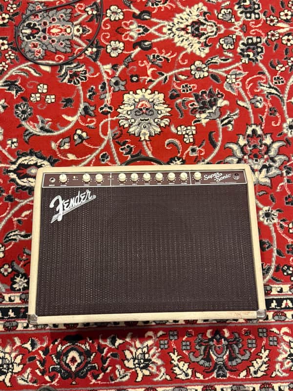 Fender Super-Sonic 22 2-Channel 22-Watt 1x12" Guitar Combo 2010 - Present - Blonde image 1