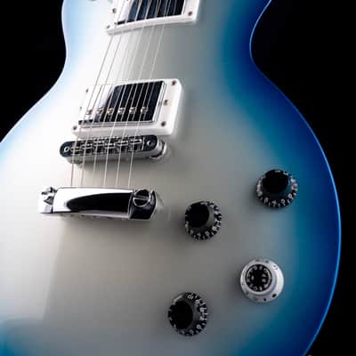 Pre-Owned 2007 Gibson Les Paul Robot Guitar Limited Edition 1st Run Blue Silver Burst With OHSC image 5
