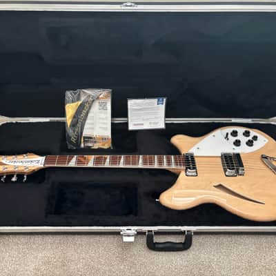 Rickenbacker 360 thinline - Mapleglo natural image 1