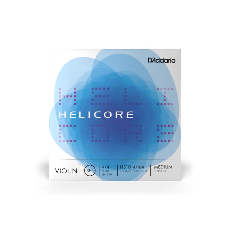 D'Addario Helicore H310 4/4 Violin Strings Set Medium image 1