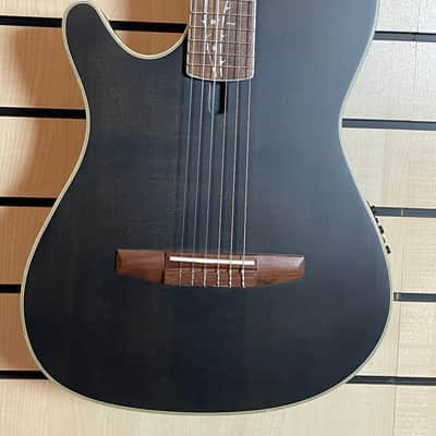 Ibanez TOD10NL-TKF Tim Henson Signature Transparent Black Lefthand Classic Guitar image 2