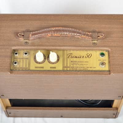 Vintage Early ‘60s Premier Model 50 Tube Combo Amp – Needs Service, NOS tubes image 13
