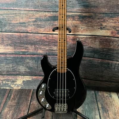 Ernie Ball Music Man Left Handed StingRay Special H 4 String Electric Bass - Black image 3