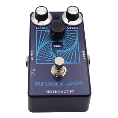 Mosky Audio ELF SPRING REVERB Guitar Effect Pedal Vintage Voiced Reverb Pedal with True Bypass image 4