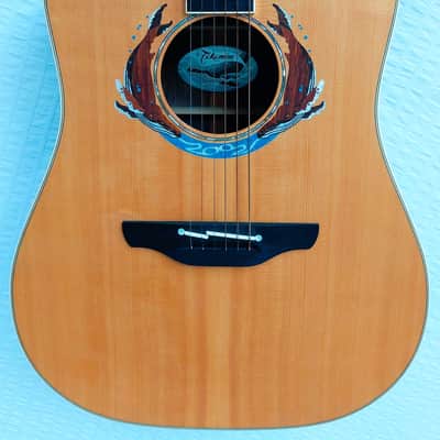 Takamine 1998 Limited Edition Acoustic Electric Guitar Sun & Moon