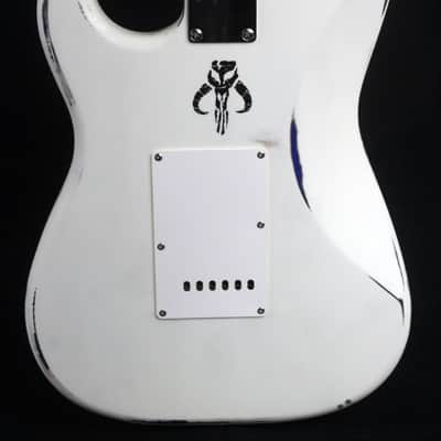 Custom Painted And Upgraded Fender Squier Strat Affinity Series (Aged and Relic'ed) Electric Guitar image 4