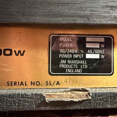 1978 Marshall JMP Super Lead 100w MkII Model 1959 - Fully Serviced - Hendrix/ACDC/Clapton Amp image 10