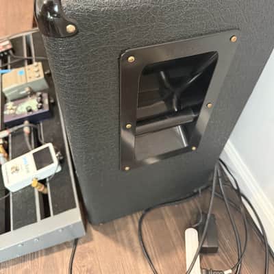Marshall 1936V Vintage 140-Watt 2x12" Guitar Speaker Cabinet 1990 - Present - Black image 3