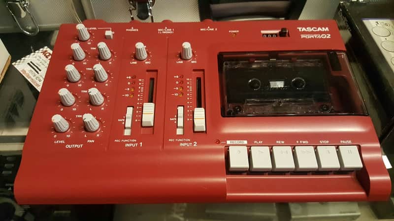 TASCAM Porta 02 Ministudio 4-Track Cassette Recorder image 1