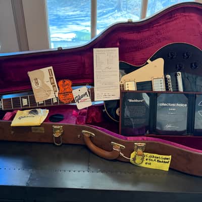 Gibson Custom Shop Collector's Choice #34 "Blackburst" '59 Les Paul Standard Reissue 2010s - Aged Ebony over Washed Cherry Sunburst image 18