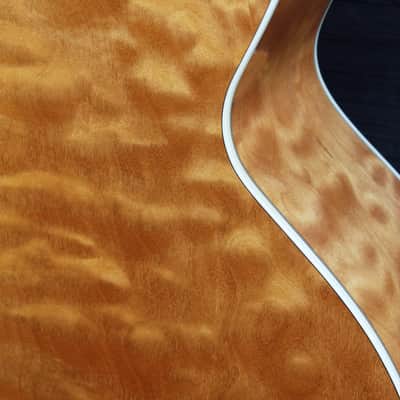 Taylor 655e Quilted Maple Jumbo 12-String w/ Electronics Excellent image 8