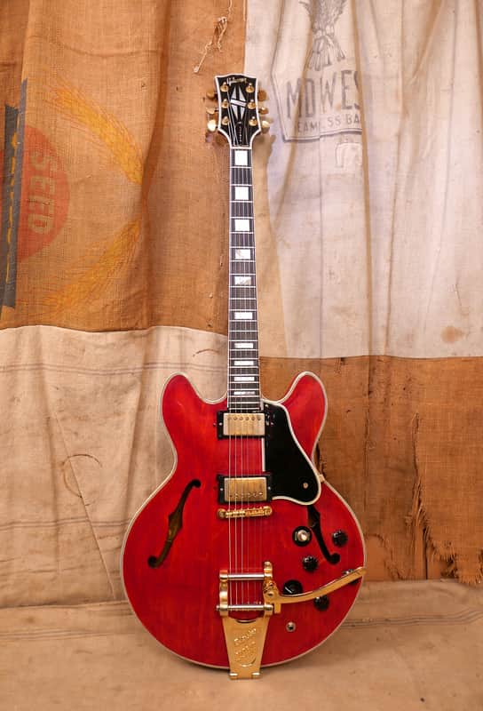 Gibson ES-355 1966 Cherry Red image 1