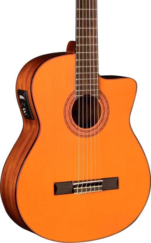Washburn C5CE Acoustic-Electric Classical Guitar, Spruce Top image 1