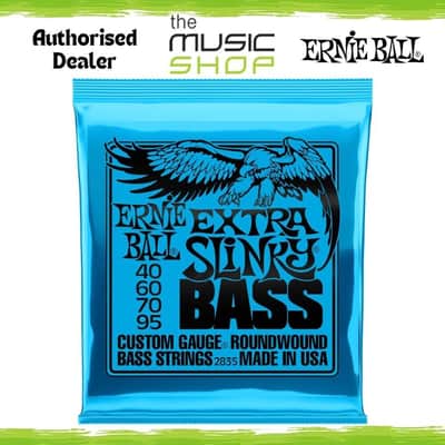 Ernie Ball Extra Slinky Nickel Wound Bass Guitar Strings, 40-95 - 2835 image 1