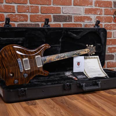 PRS 40th Anniversary Dragon Limited Private Stock Curly Maple Top Burnt Chestnut 2024 w/OHSC image 2