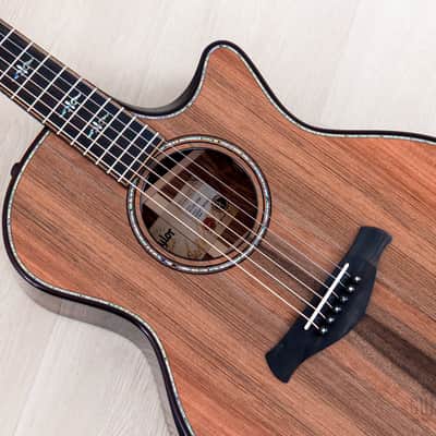 2023 Taylor Builders Edition 914ce Kona Edgeburst, Sinker Redwood + Honduran Rosewood w/ Case image 8