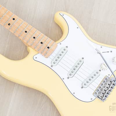 2018 Fender Yngwie Malmsteen Stratocaster Vintage White w/ Seymour Duncan YJM Fury Pickups & Hangtags, Japan MIJ image 8