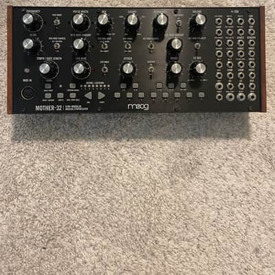 Moog Mother-32 Tabletop / Eurorack Semi-Modular Synthesizer 2015 - Present - Black image 1