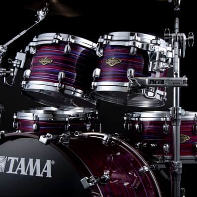 Tama WBST8A-LPO Starclassic Walnut/Birch Lacquer Rack Tom 8 - Lacquer Phantasm Oyster image 6