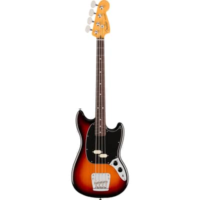 Fender American Professional Classic Mustang Bass RW 3-Color Sunburst - 4-String Electric Bass image 1