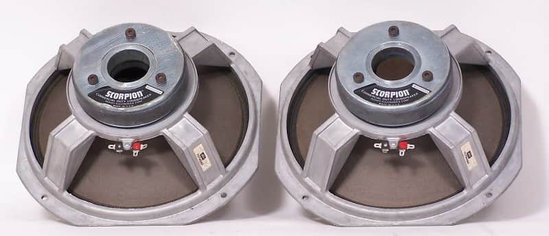 Peavey Scorpion 12" PAIR 16 ohm Speakers image 1