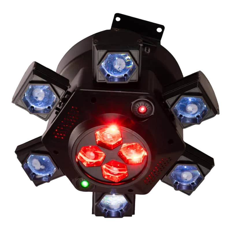 Eliminator CenterDroid RGBW & Laser Motorized Lighting Effect Fixture image 1