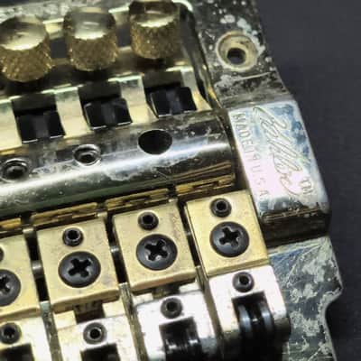1980s Kahler 'Made in USA' 2320 2300 Vintage Bridge Tremolo Vibrato ~GOLD~ image 4