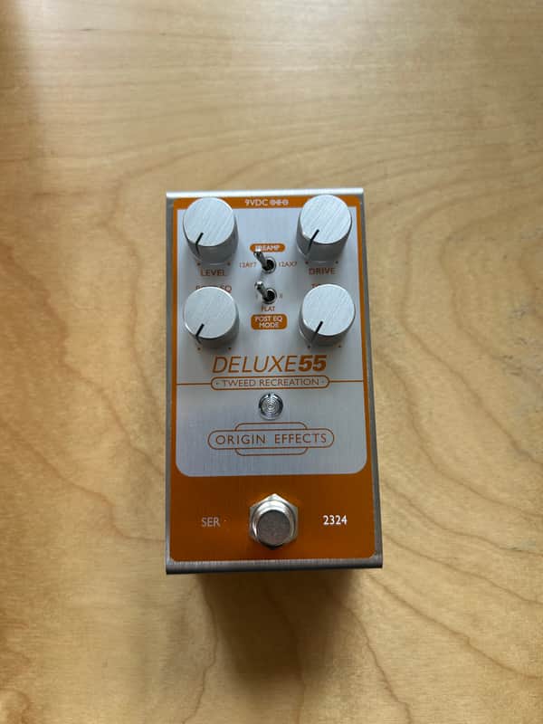 Origin Effects Deluxe55 Tweed Recreation 2024 - Present Orange / Silver image 1