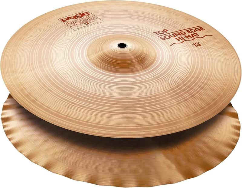 Paiste 13" 2002 Sound Edge Hi hats Cymbals P002SHH13 image 1