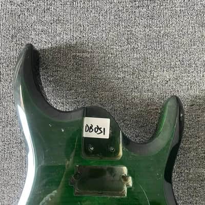 Green Flamed Maple Guitar Body DIY Project image 6