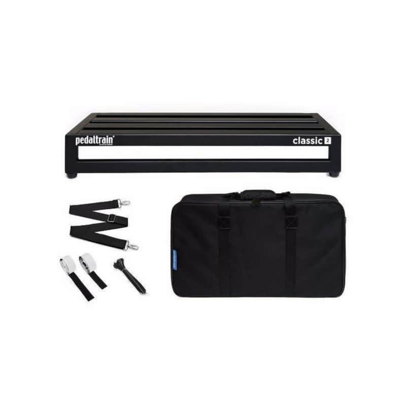 Pedaltrain Classic 2 Pedalboard with Soft Case - 24'' x 12.5'' image 1