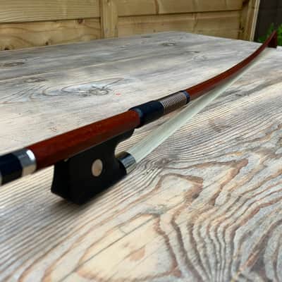 Double Bass Bow - Bullet Wood Ideal For Students/local Playing/Jazzers image 14