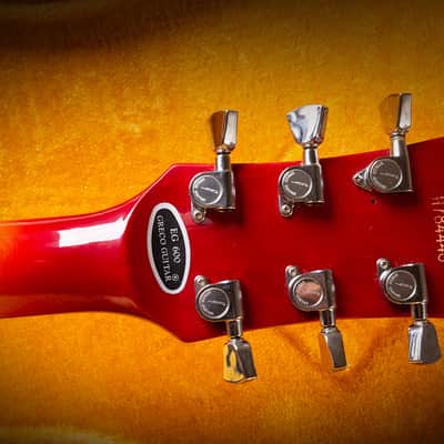 Greco Ace Frehley Les Paul Custom 1978 Cherry Burst image 6