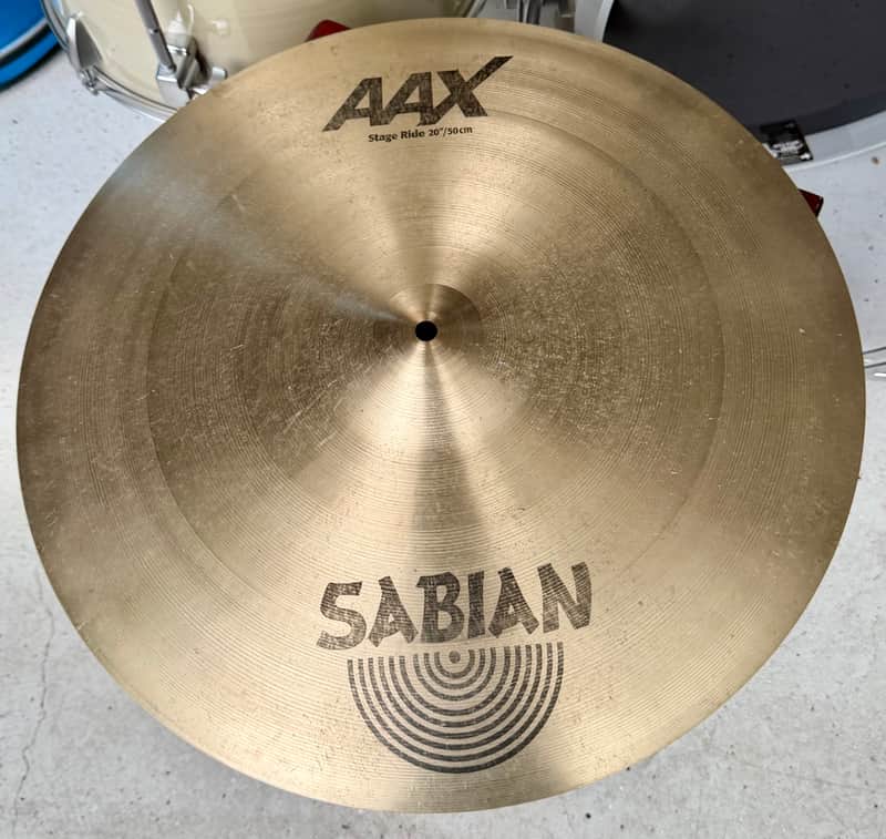 Sabian 20" AAX Stage Ride Cymbal 2002 - 2018 - Natural image 1