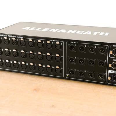 Allen & Heath AR2412 24x12 AudioRack for Qu, Avantis, and SQ Mixers CG015RY