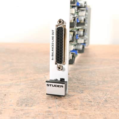 Studer 8-Channel Analog Line Out Card for D21m & D23m Modular I/O System CG01HAY image 3