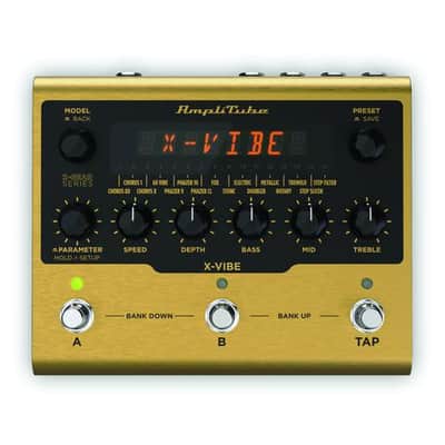 IK Multimedia QTY. 0 AmpliTube X-VIBE (Modulation) X-GEAR Series Boutique Guitar Digital Effects Pedals image 1