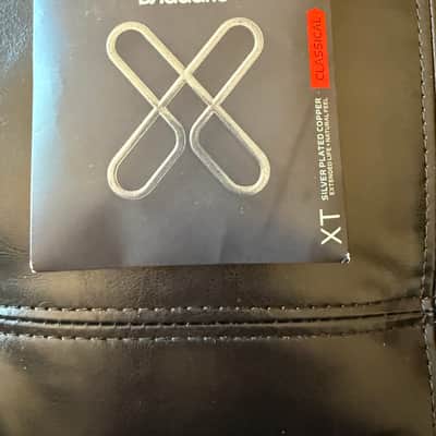 D'Addario XTC45 XT Silver Plated Copper Classical Guitar Strings, Normal Tension 2019 - 2020 - Silver image 1
