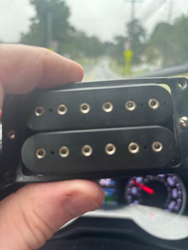 DiMarzio DP100BK Super Distortion 80s in black