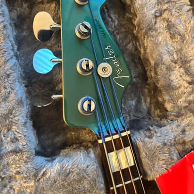 Fender Adam Clayton Artist Series Signature Jazz Bass 2017 Sherwood Green Metallic image 3