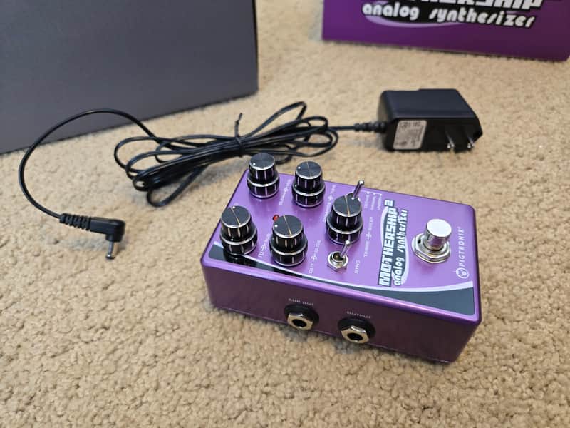 Pigtronix MS2 Mothership 2 Analog Synthesizer with Power Supply image 1