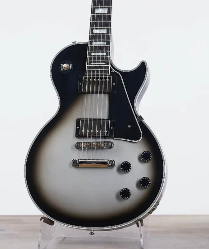 Gibson Modified shop custom Les Paul, Silverburst 2022. Purchased brand new from the MOD shop. Never Played!! Checkout YouTube Video in link! image 1