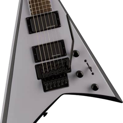 Jackson X Series Rhoads Electric Guitar RRX24, Laurel Fingerboard, Battleship Gray with Black Bevels image 5