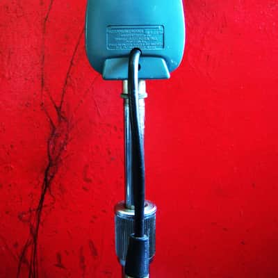 Vintage 1950's General Electric 97U29 / Shure 510 microphone Hi Z 99H86 w period Atlas DS7 desk stand # 2 image 10