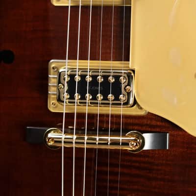 Gretsch G6122T-59 Vintage Select Edition '59 Chet Atkins Country Gentleman Hollow Body with Bigsby Electric Guitar - Walnut Stain Lacquer with Hardshell Case image 13