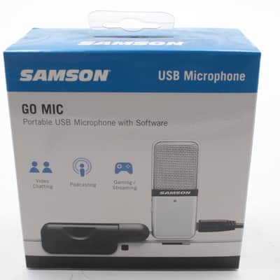 Samson GOMIC Go Mic Portable USB Condenser Microphone+Mounting Clip+Carry Case image 5