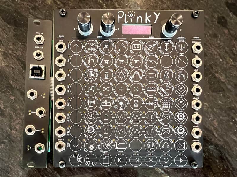 Plinky Rev2 + Eurorack-MIDI Expander image 1
