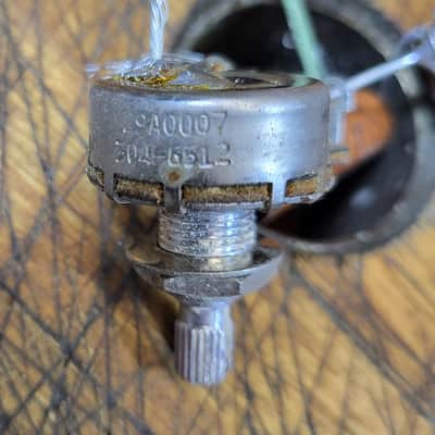 RARE Vintage 1964 1965 Kay Silvertone Airline Vanguard Leader Wiring Harness Pentometers Pots Input Jack Capacitor Parts Luthier image 4