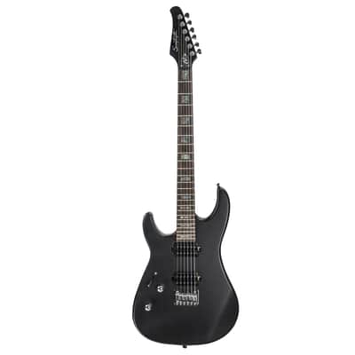 Sawtooth Left Handed ST-M24 Alder Wood Electric Guitar, Satin Black image 2