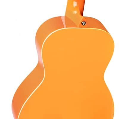Ortega RGA-ORG Gaucho Series 4/4 Nylon String Guitar 6-String - Orange + Gig Bag image 18